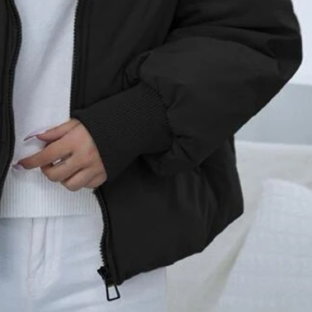 Drop Shoulder Puffer Jacket - Picture 15 of 15